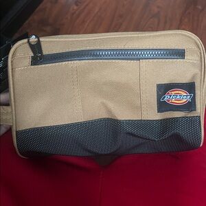 Dickies Brown and Black Toiletry Bag